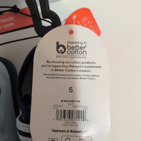 Wonder Nation Toddler Cool To Be Kind Blue Slip On Shoes Size 5 Boys - Picture 4 of 5